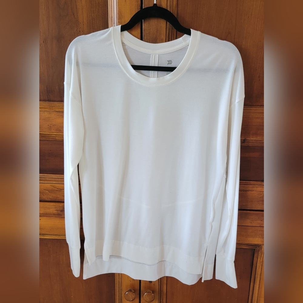 Women All In Motion Side Slit Top - Size S
